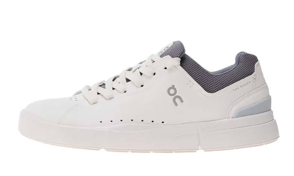 On Running On The Roger Advantege White Fossil
